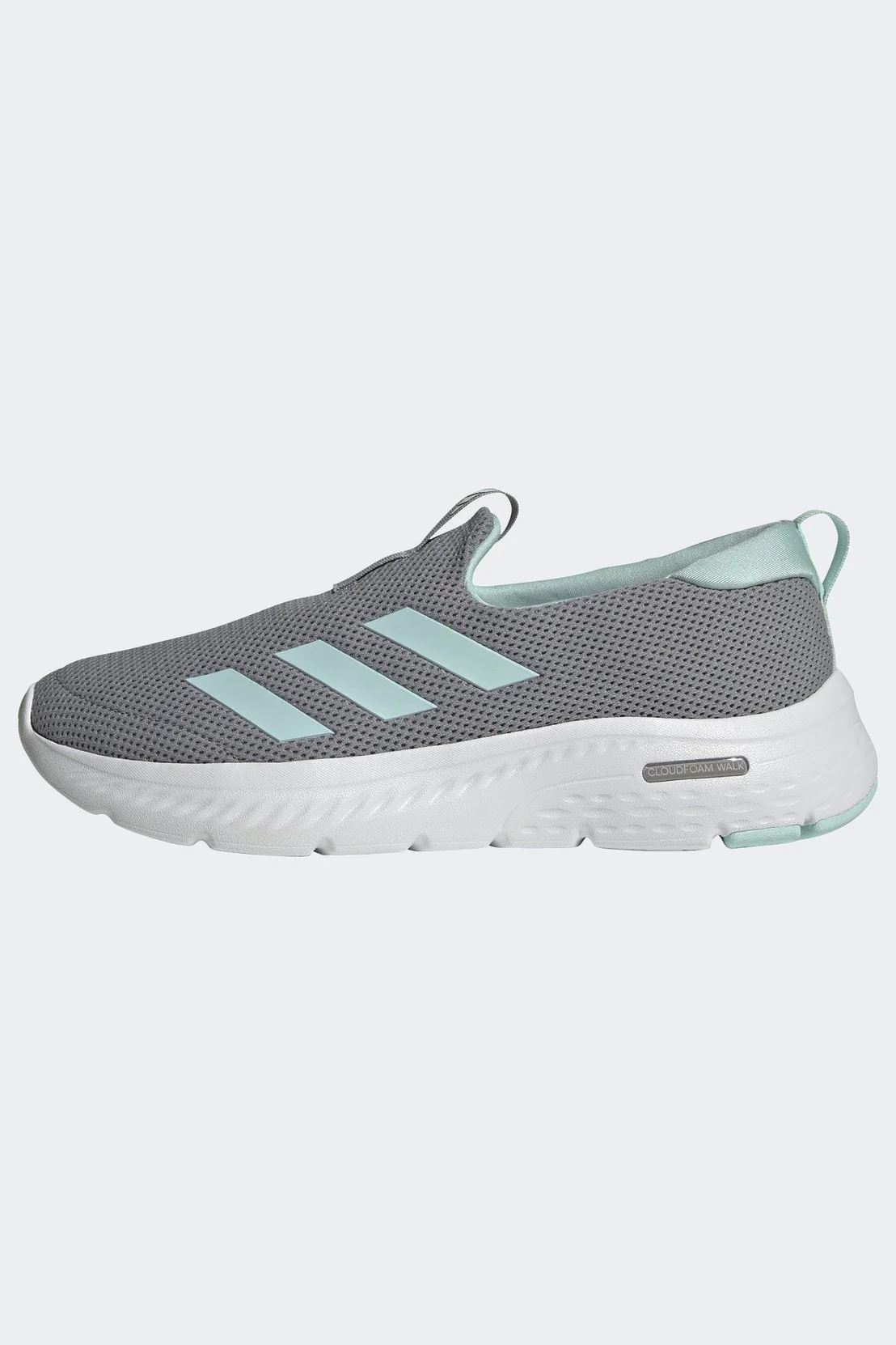 סניקרס לנשים CLOUDFOAM MOVE LOUNGER בצבע אפור ולבן - Image 6