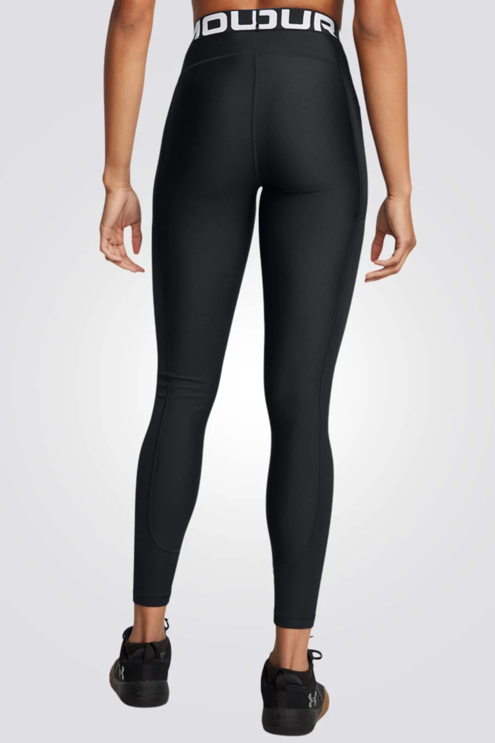 טייץ ספורט ארוך HeatGear Rib Legging לנשים - Image 2