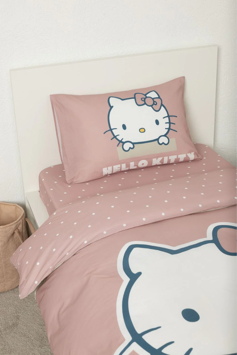סט מצעים HELLO KITTY יחיד 90/200 | רד צ'ילי