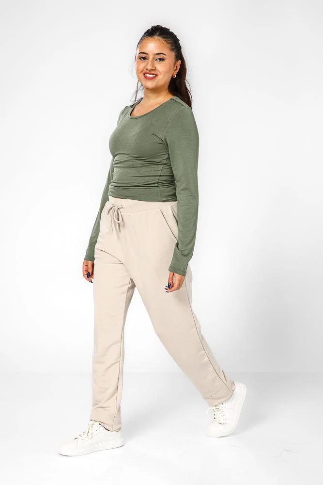 חולצה תרמית אנטי בקטריאלית צווארון עגול - SLIM FIT - Image 4