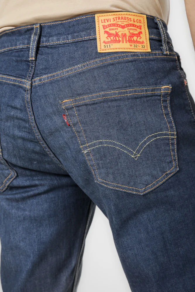ג'ינס לגברים 511 INDIGO-5 Pocket M - Image 5