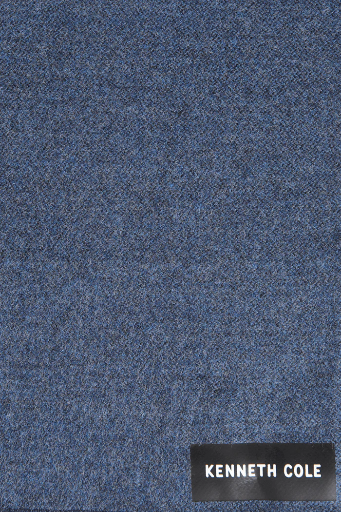 צעיף לגבר בצבע כחול - Image 3