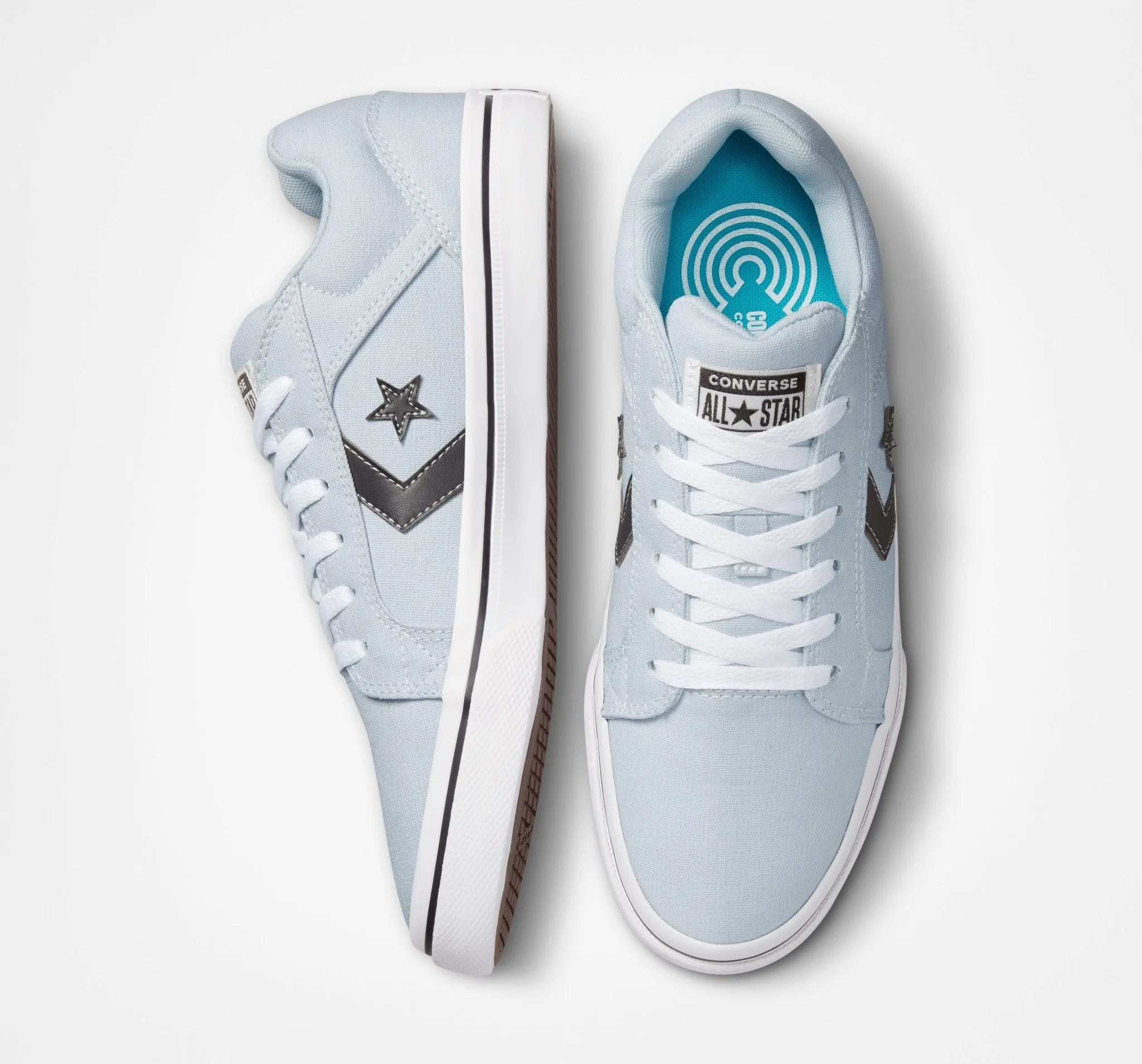 סניקרס נמוכות לגבר EL DISTRITO 2.0 בצבע תכלת CONVERSE - Image 3