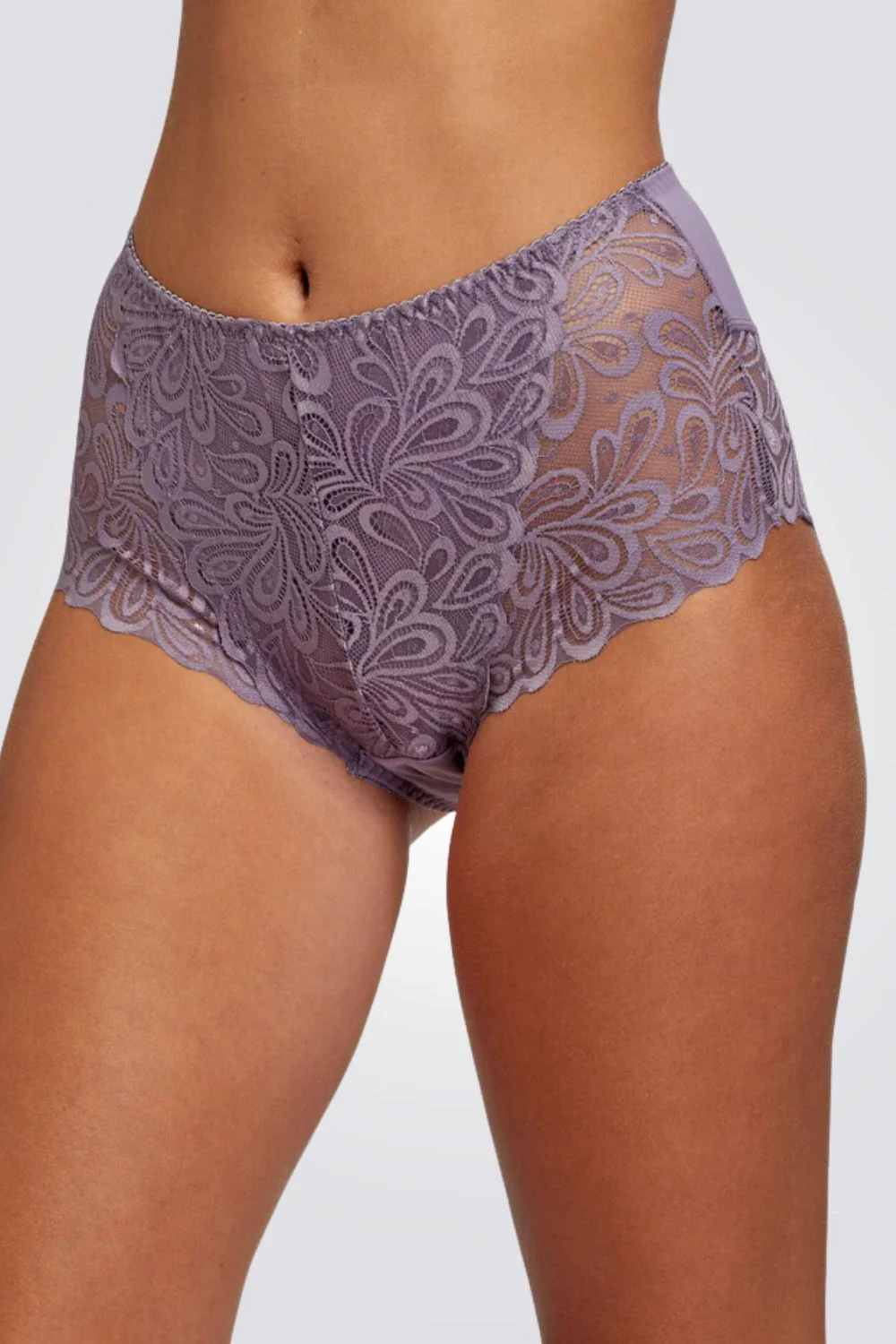 תחתוני תחרה LACE MAXI רחבים - Image 5
