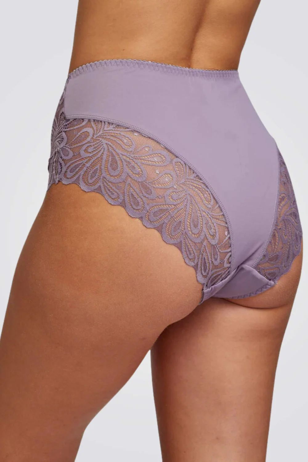 תחתוני תחרה LACE MAXI רחבים - Image 6