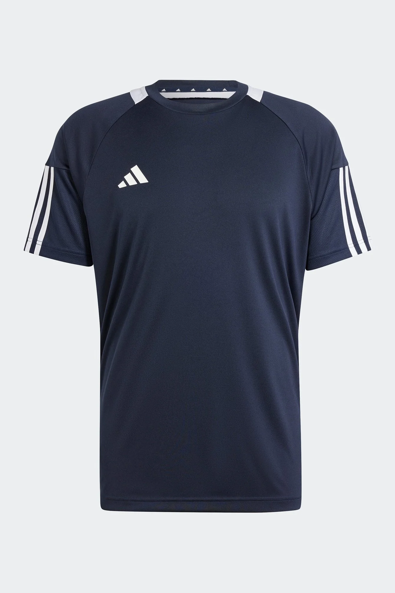 טישירט לגברים SERENO AEROREADY 3-STRIPES בצבע נייבי - Image 5