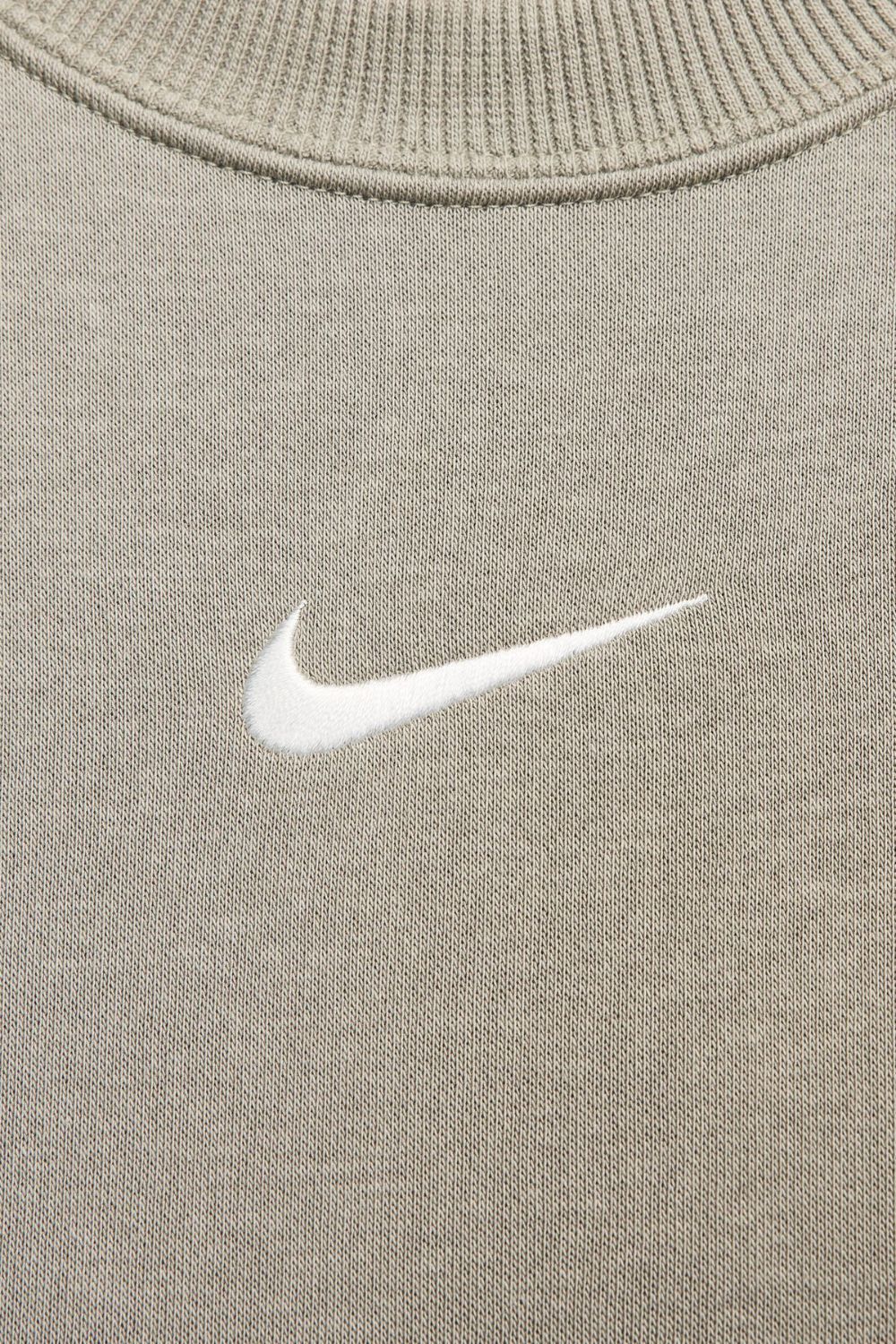 סווטשירט SPORTSWEAR PHOENIX FLEECE בצבע חאקי לנשים - Image 4