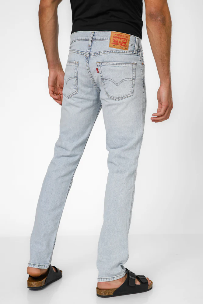 ג'ינס לגברים 511 SLIM בצבע LIGHT INDIGO - Image 3