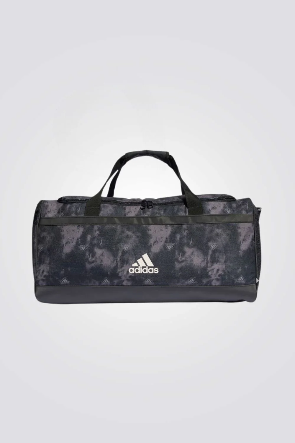 תיק אימון LINEAR GRAPHIC DUFFEL MEDIUM 39L בצבע שחור ולבן