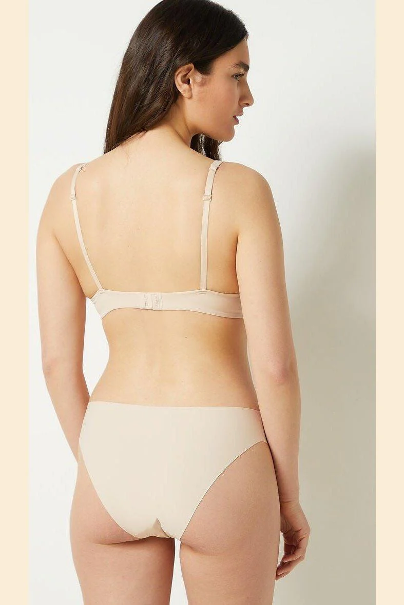 תחתוני ביקיני מיקרופייבר PURE FIT צבע גוף - Image 4