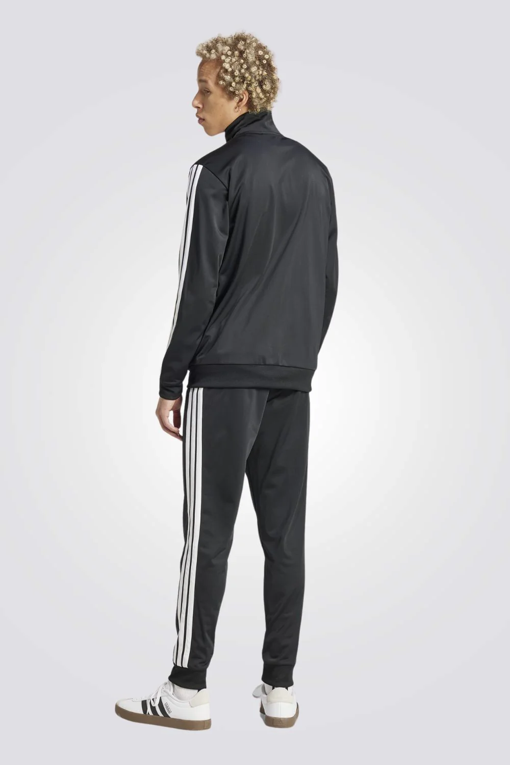 חליפת ספורט שני חלקים  Sportswear Basic 3 Stripes Tricot לגברים - Image 2