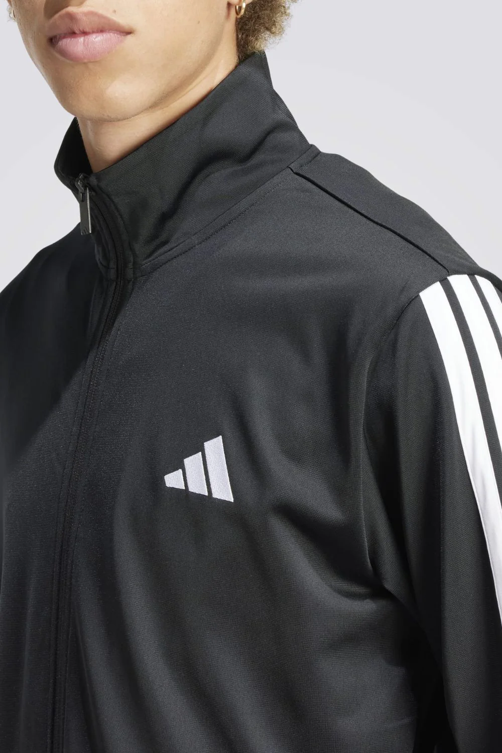 חליפת ספורט שני חלקים  Sportswear Basic 3 Stripes Tricot לגברים - Image 3