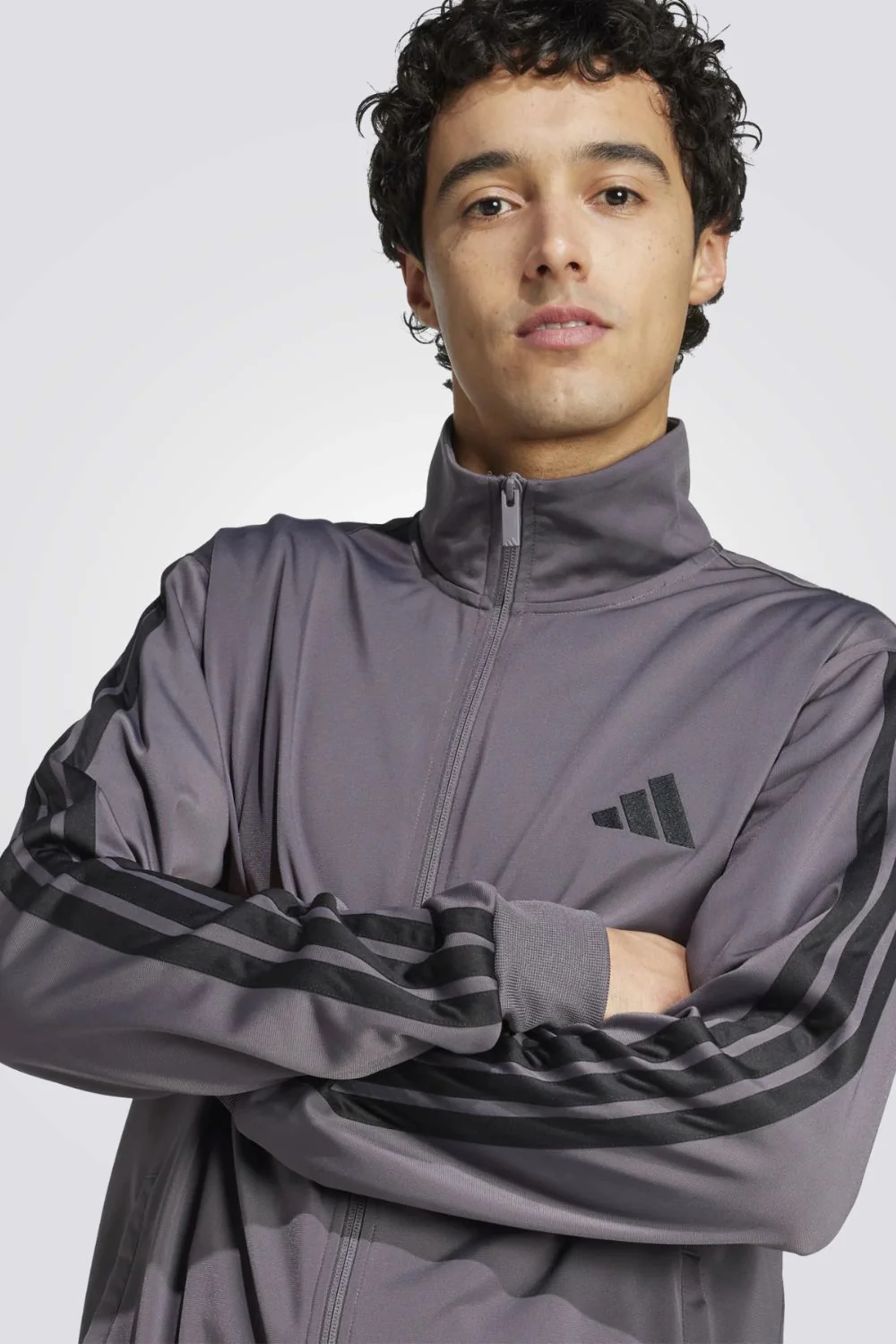 חליפת ספורט שני חלקים  Sportswear Basic 3 Stripes Tricot לגברים - Image 3