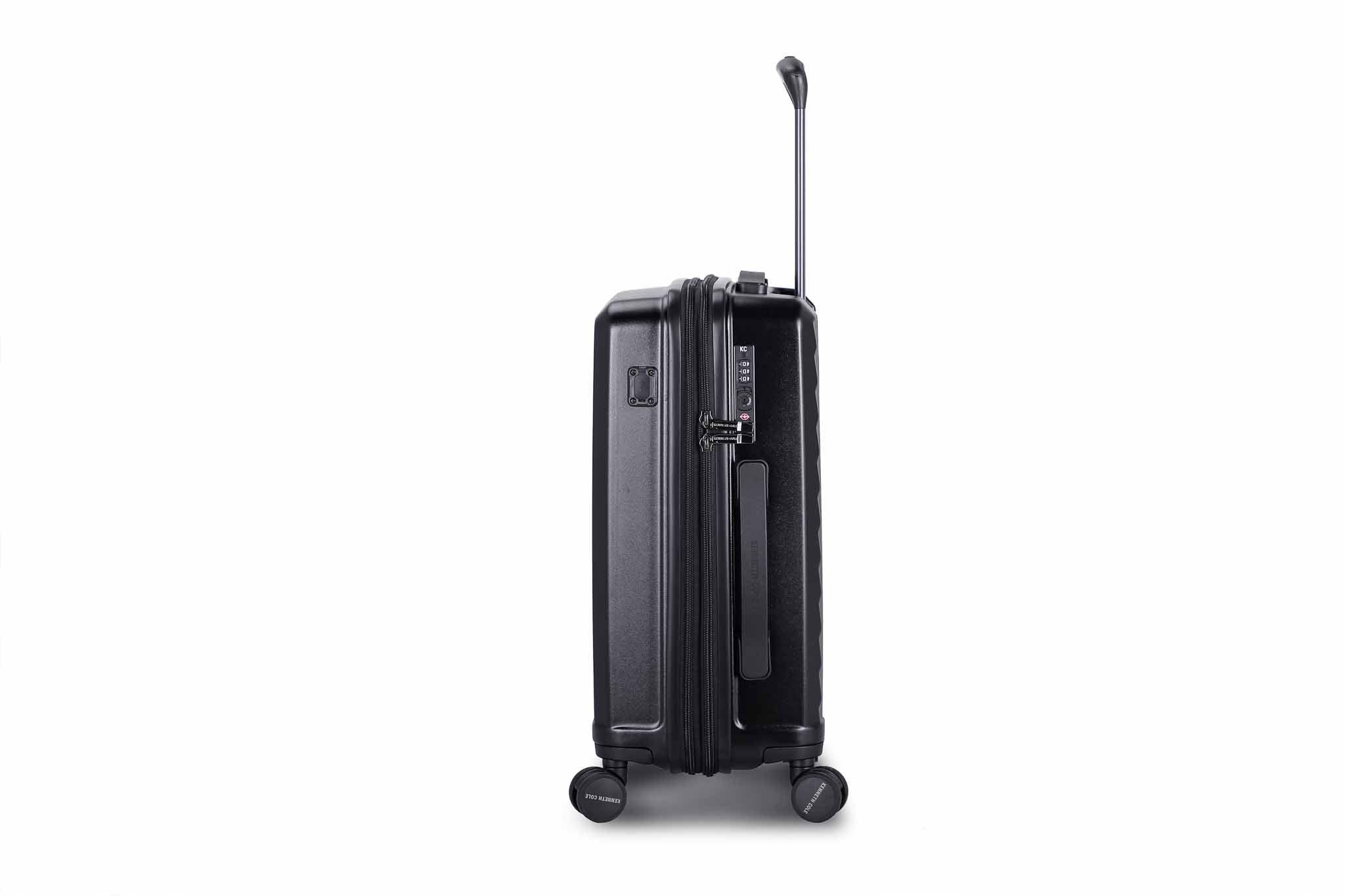 מזוודה קשיחה בינונית 24" MANHATTAN בצבע שחור - Image 3