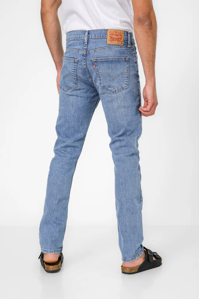 ג'ינס לגברים 511 SLIM בצבע MED INDIGO - Image 6