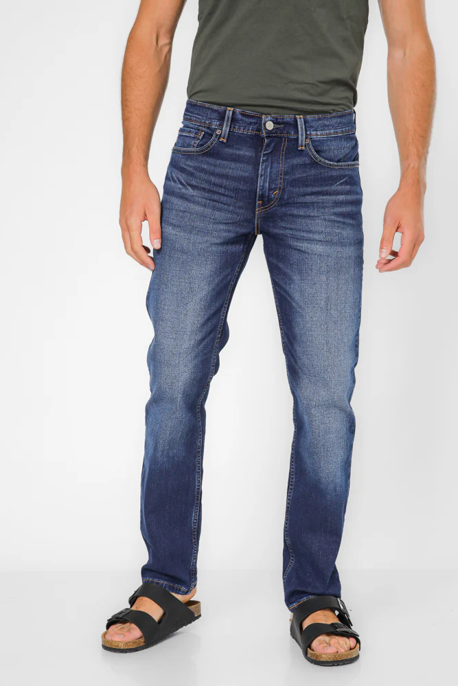 ג'ינס לגברים 511 SLIM בצבע MED INDIGO - Image 3