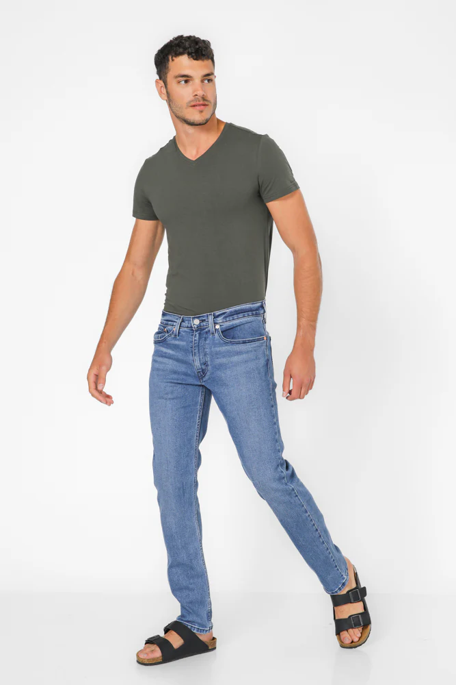 ג'ינס לגברים 511 SLIM בצבע MED INDIGO
