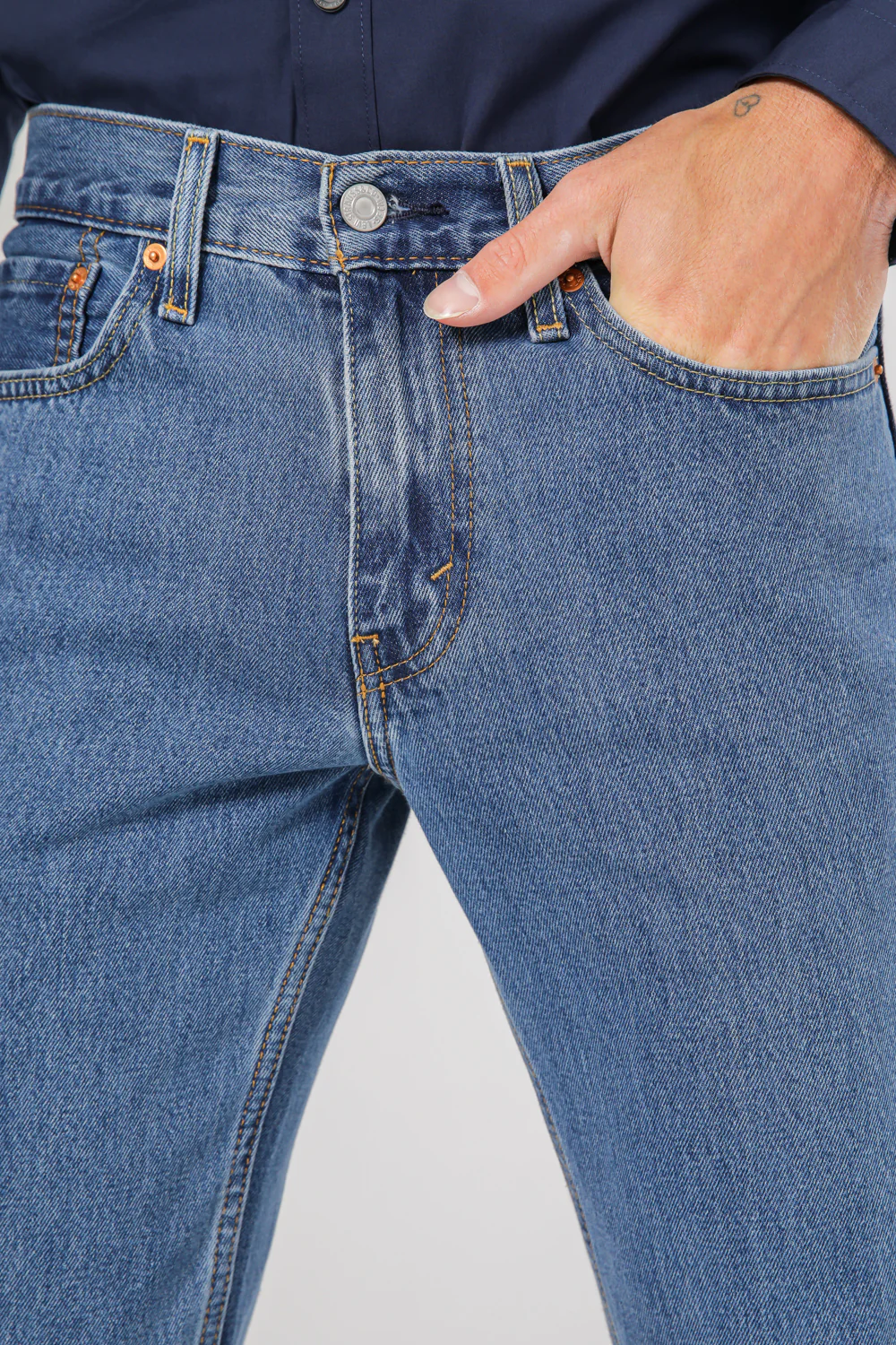 ג'ינס 511 SLIM FIT בצבע כחול בהיר - Image 5