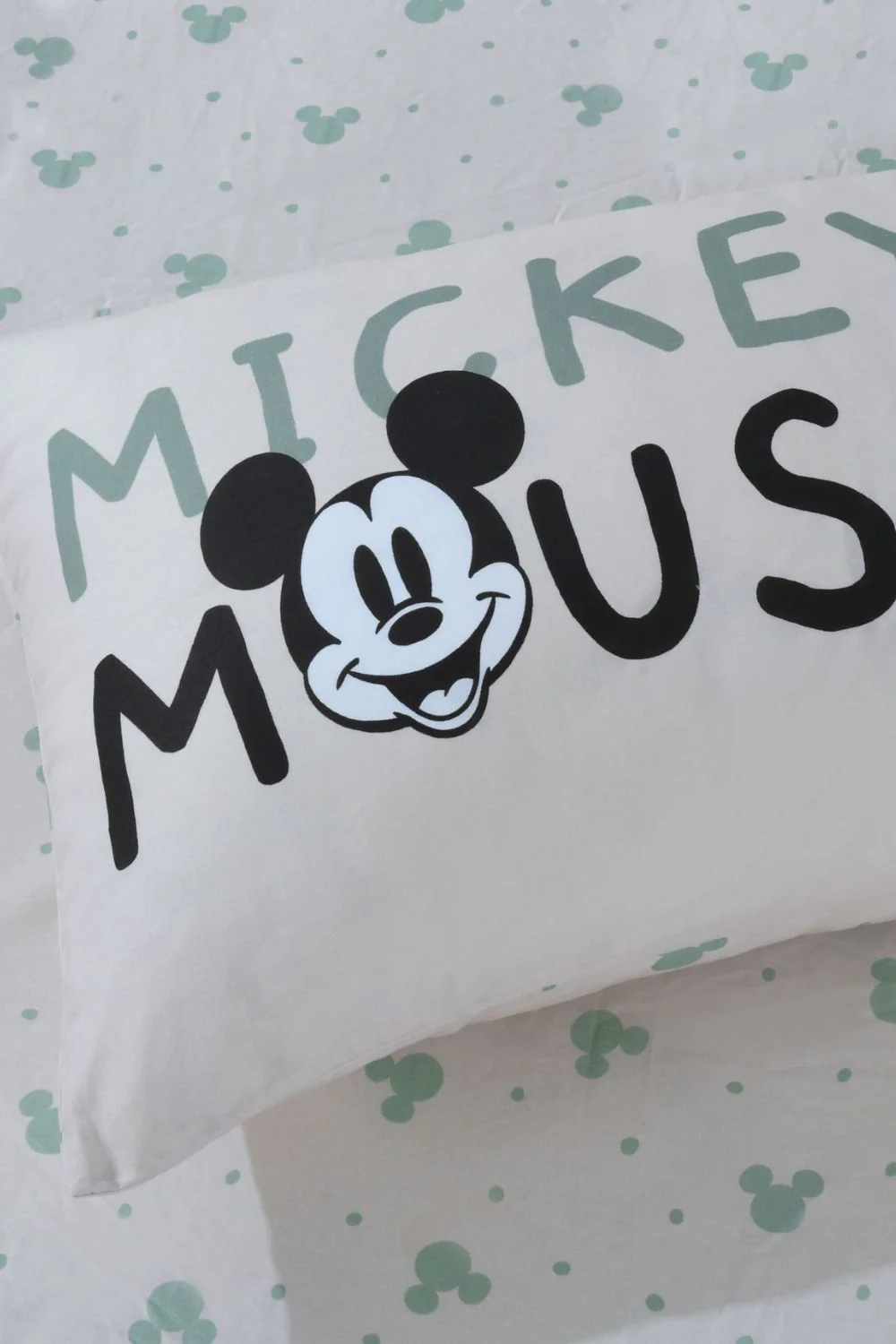 סט מצעים מיטת יחיד 90/200 ס"מ MICKEY green | דיסני - Image 2