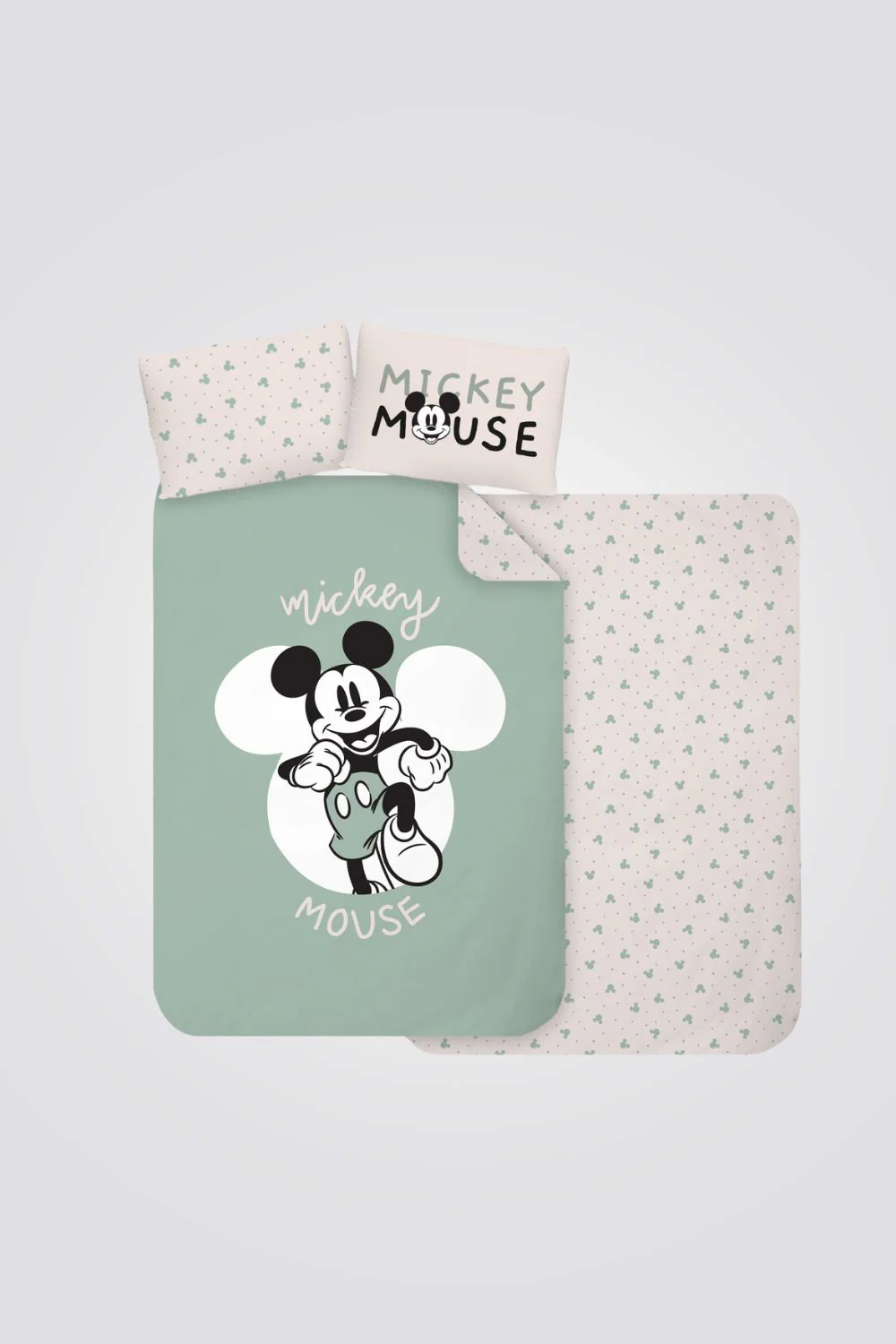 סט מצעים מיטת יחיד 90/200 ס"מ MICKEY green | דיסני - Image 3