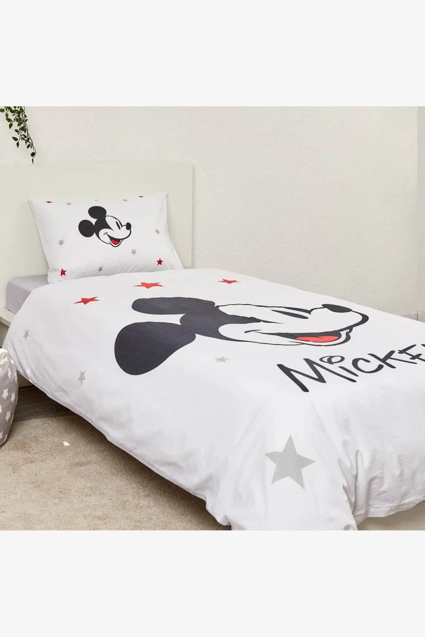 סט מצעים MICKEY כוכבים מיטה וחצי 120/200 - Image 3