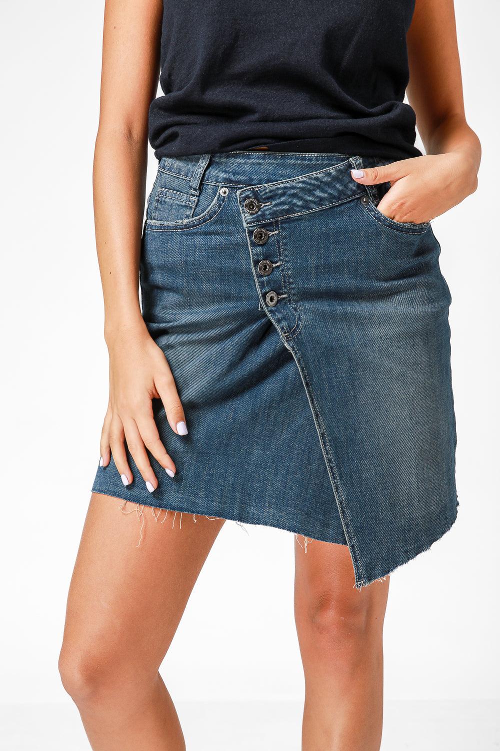 ג'ינס סקיני MID WASH כחול - Image 2