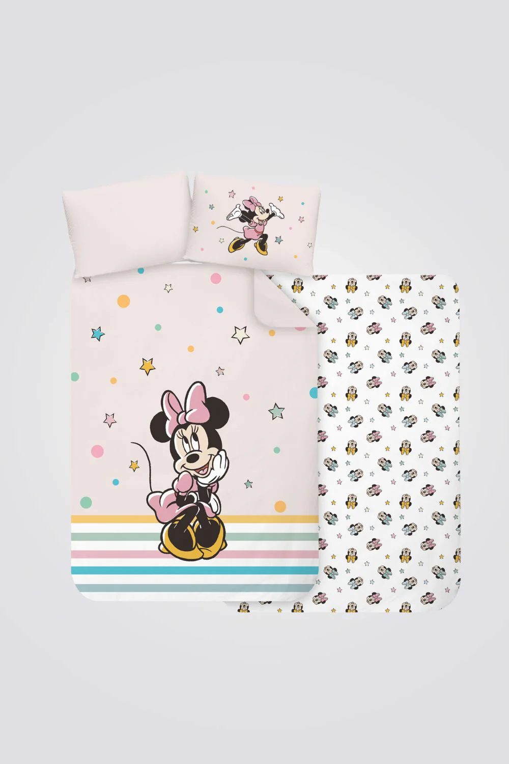 סט מצעים מיטת יחיד 90/200 ס"מ MINNIE star | דיסני - Image 3