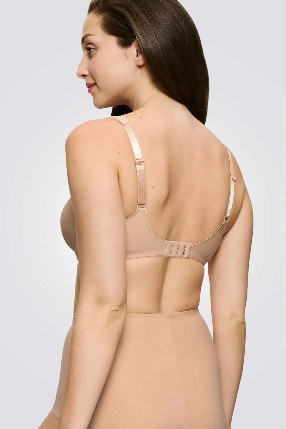 חזיית מינימייזר Modern Soft Cotton W01 צבע בז' | טריומף - Image 2