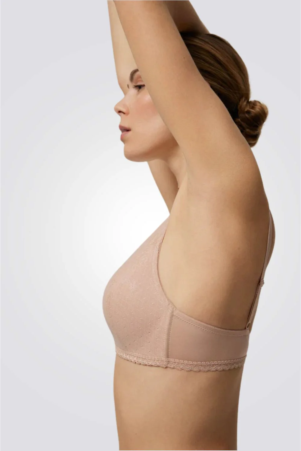 חזייה מרופדת בצבע ניוד - Image 2