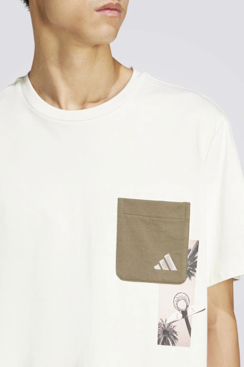טי שרט  Lens Elevated Pocket לגברים - Image 3