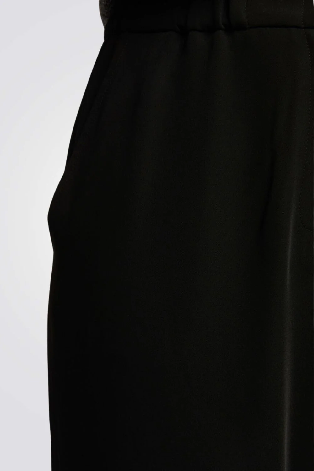 מכנסיים ארוכים Wide Leg גזרה גבוהה - Image 4