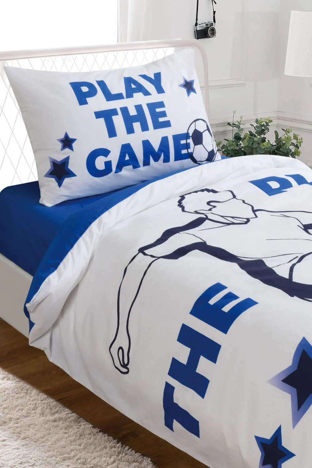 סט מצעים מיטה וחצי 120/200 ס"מ play the game | דיסני