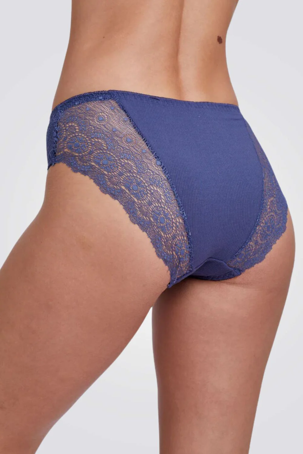 תחתוני תחרה RIB LACE MAXI - Image 8