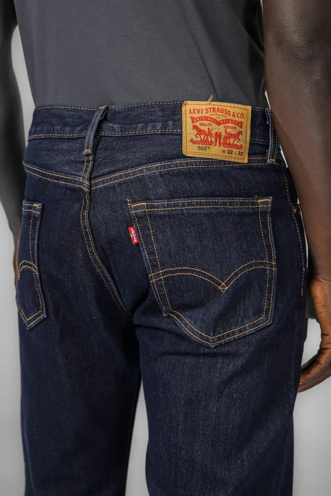ג'ינס לגברים 505 RISE POCKETS בצבע כחול כהה - Image 3