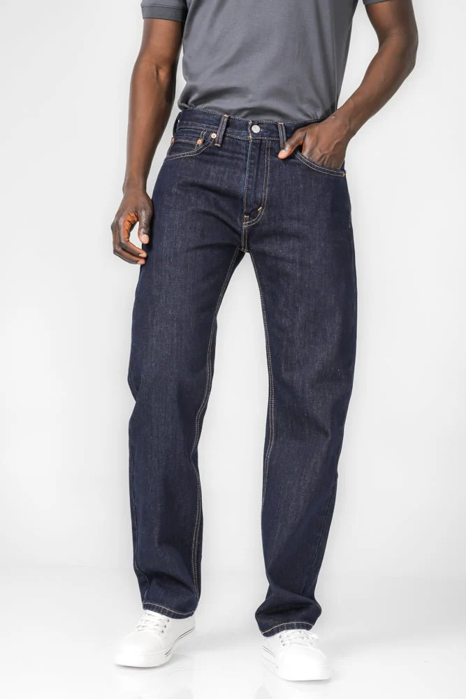 ג'ינס לגברים 505 RISE POCKETS בצבע כחול כהה - Image 4