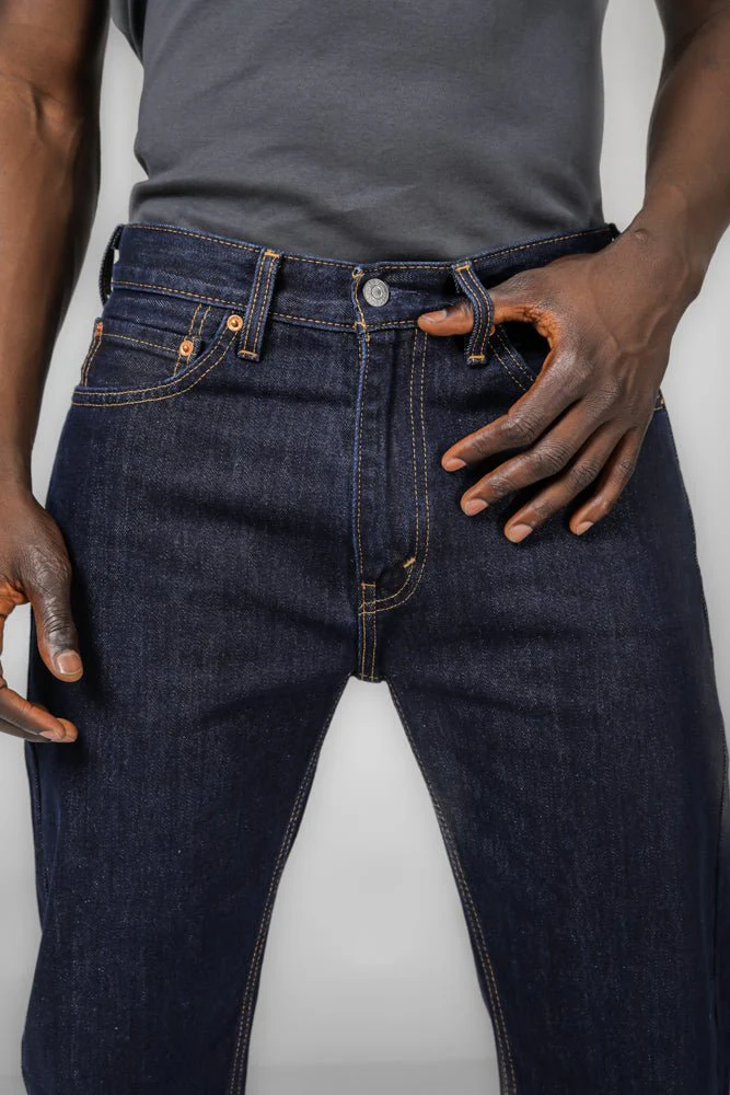 ג'ינס לגברים 505 RISE POCKETS בצבע כחול כהה - Image 8