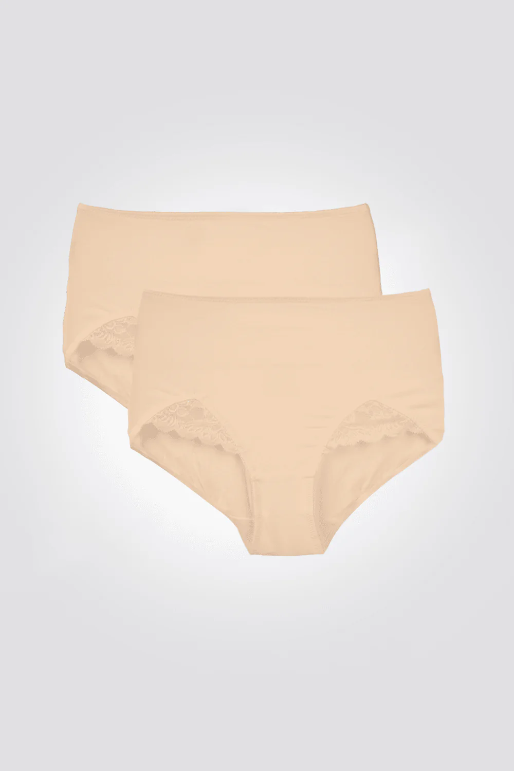 מארז 2 תחתוני מקסי LACE TOUCH בצבע ניוד