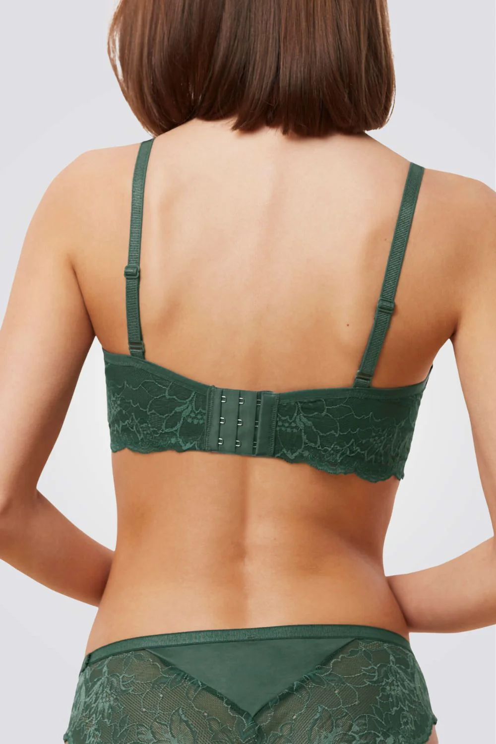 חזיית תחרה Amourette Charm Conscious N03 צבע מנטה - Image 2