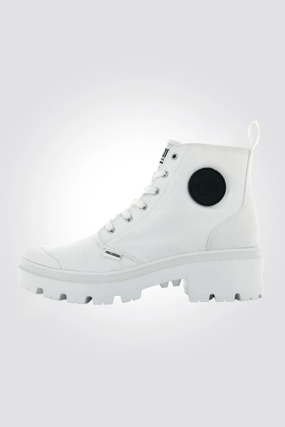 מגפונים לנשים PALLABASE TWILL STAR WHITE בצבע לבן - Image 2