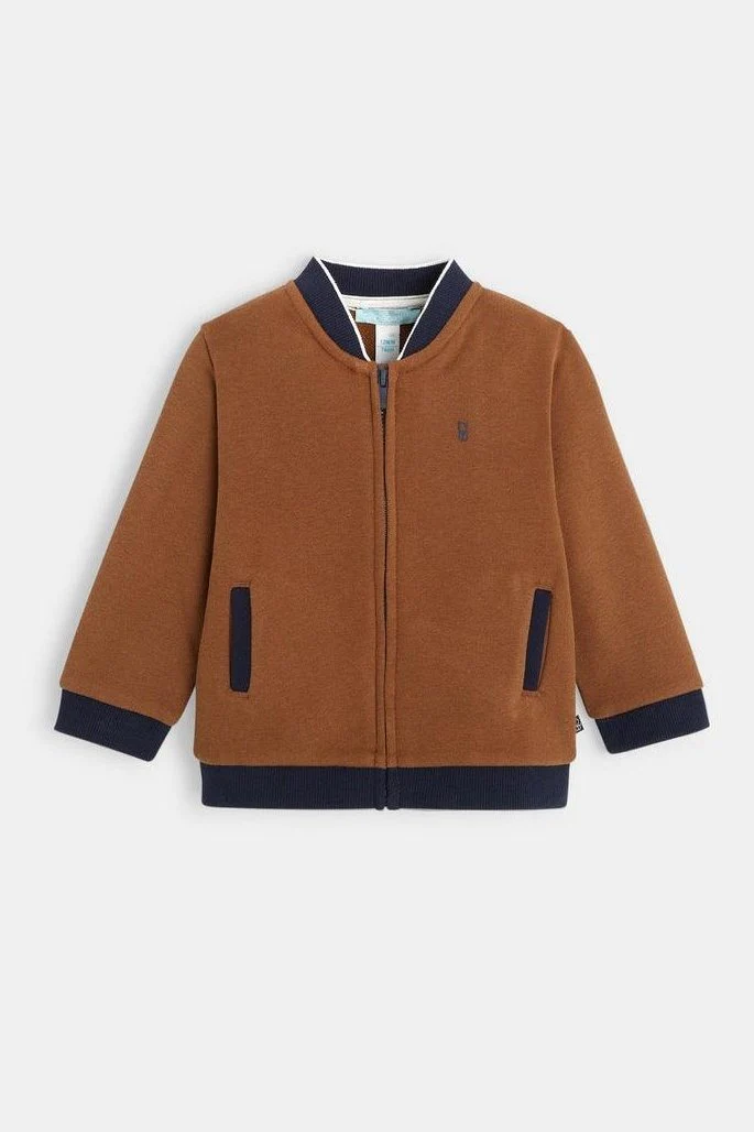 ג'קט Teddy בצבע חום לתינוקות - Image 2