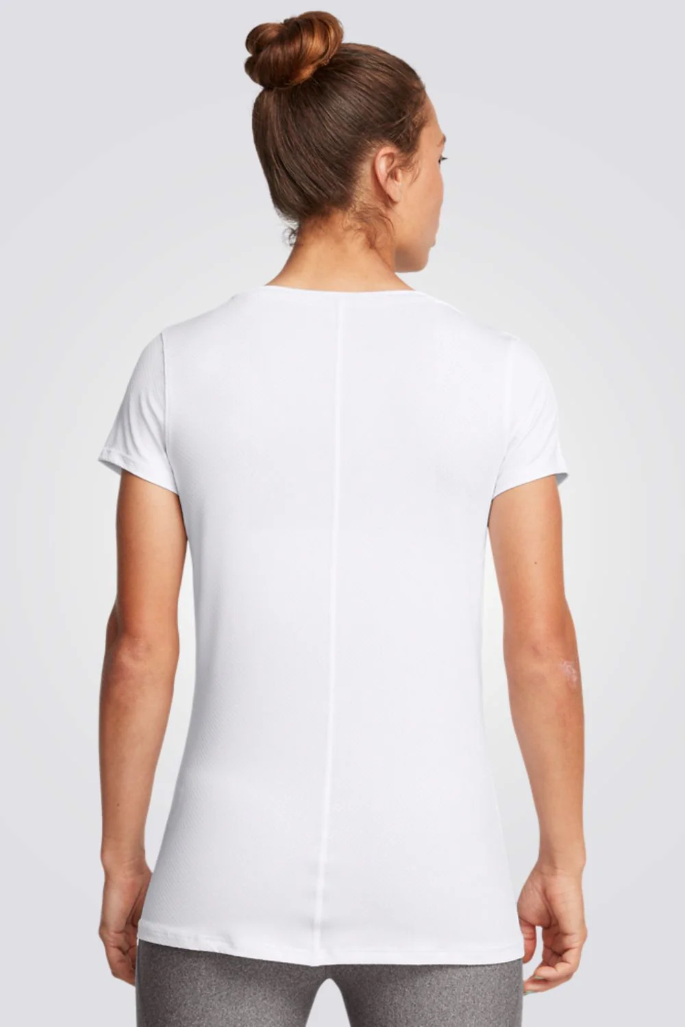חולצת ספורט Tech Mesh Sort Sleeve לנשים - Image 2