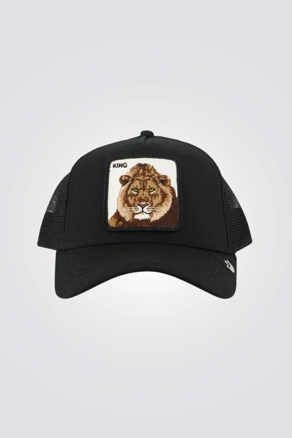כובע מצחייה THE KING LION בצבע שחור