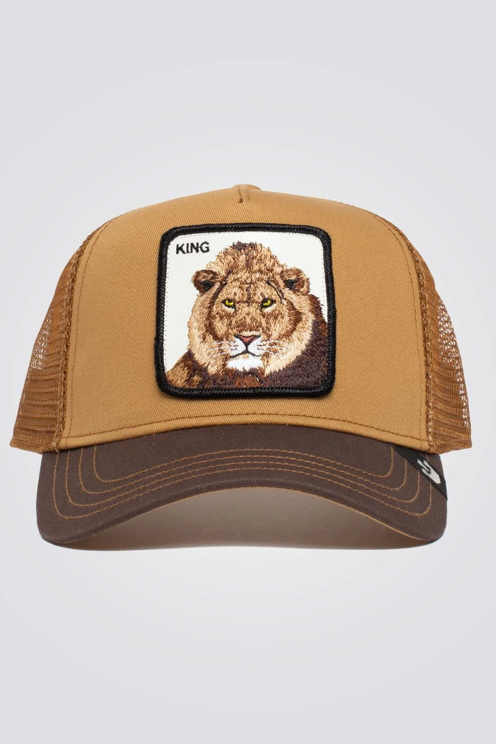 כובע מצחייה THE KING LION בצבע חום