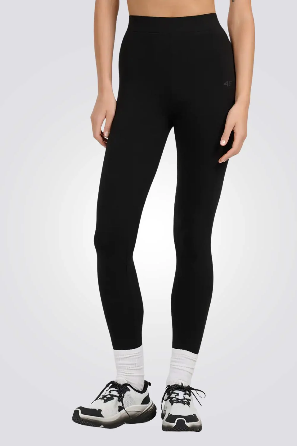טייץ ספורט high-waist tights לנשים | 4F - Image 2