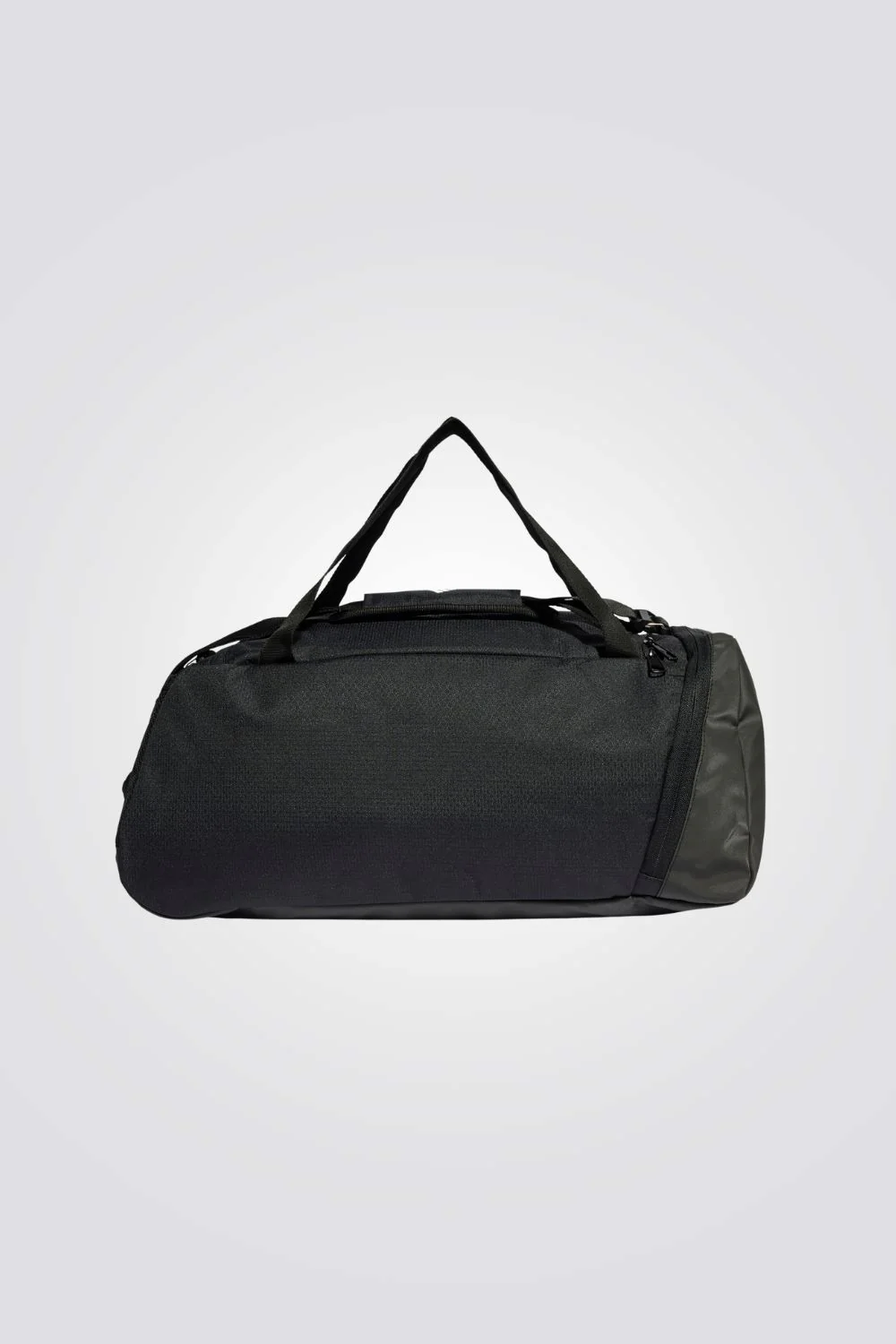 תיק אימון Essentials 3-Stripes Duffel Bag Small 30L בצבע שחור ולבן - Image 2