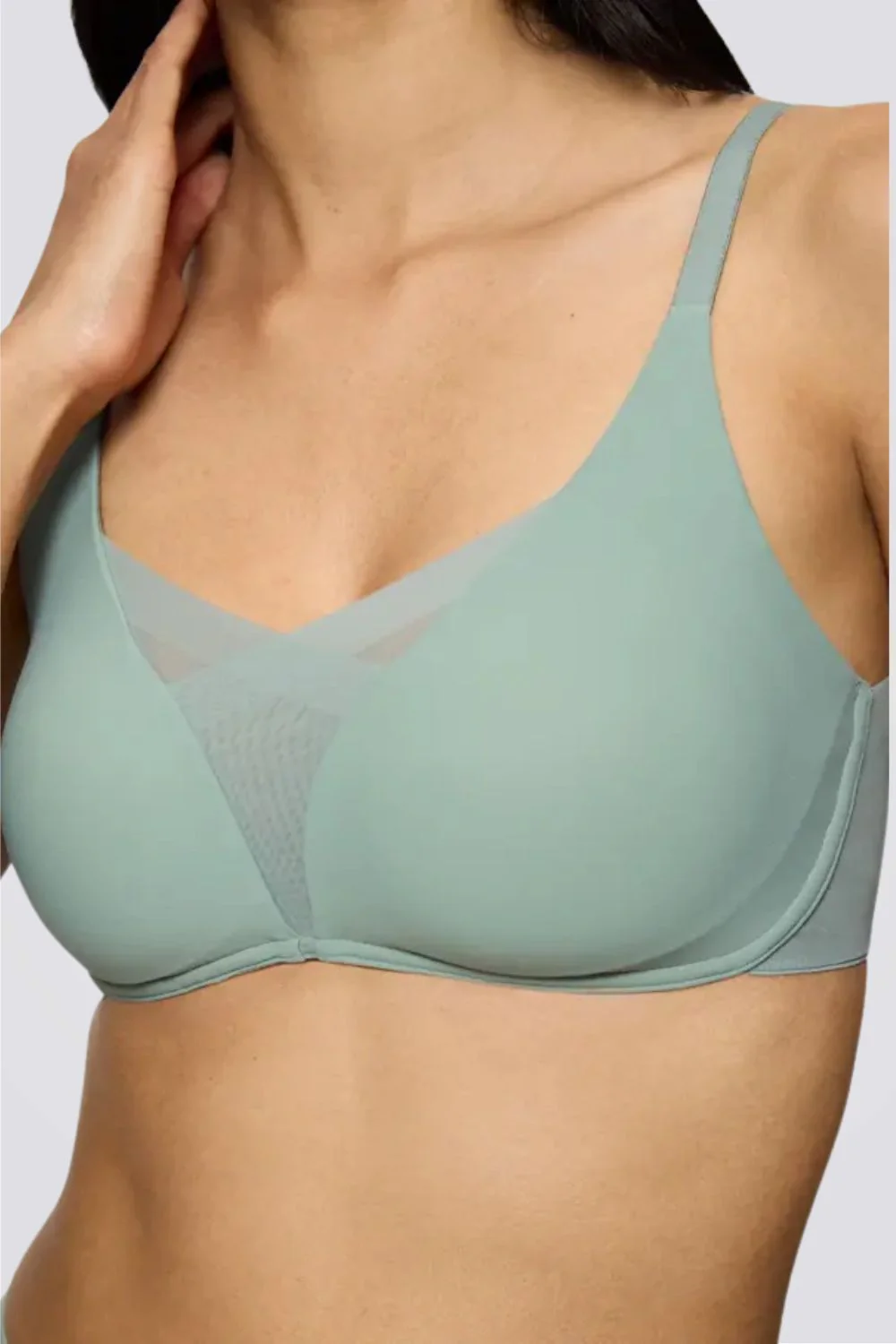 חזייה מרופדת Shape Smart P ירוק - Image 3