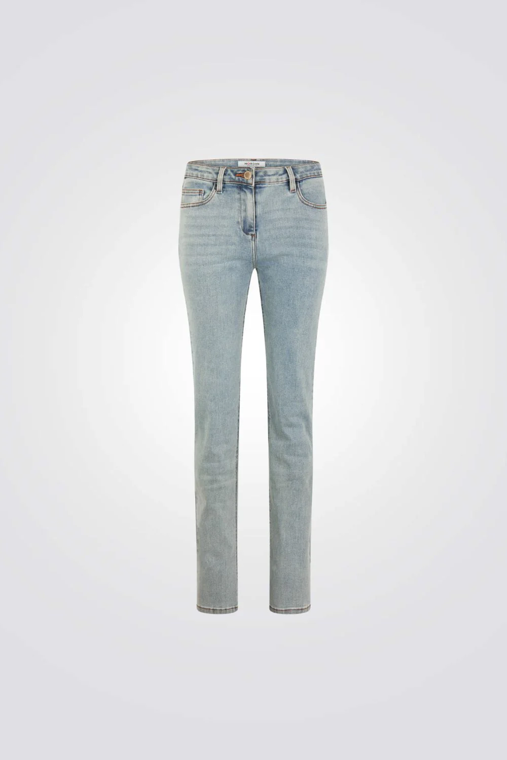 מכנסי ג'ינס Slim Fit בצבע BLEACH - Image 5