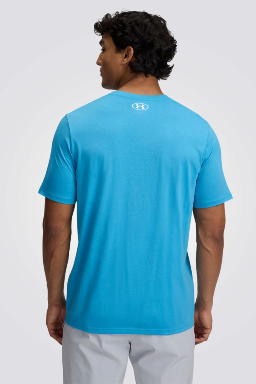 טישירט UA Left Chest Logo לגברים - Image 2