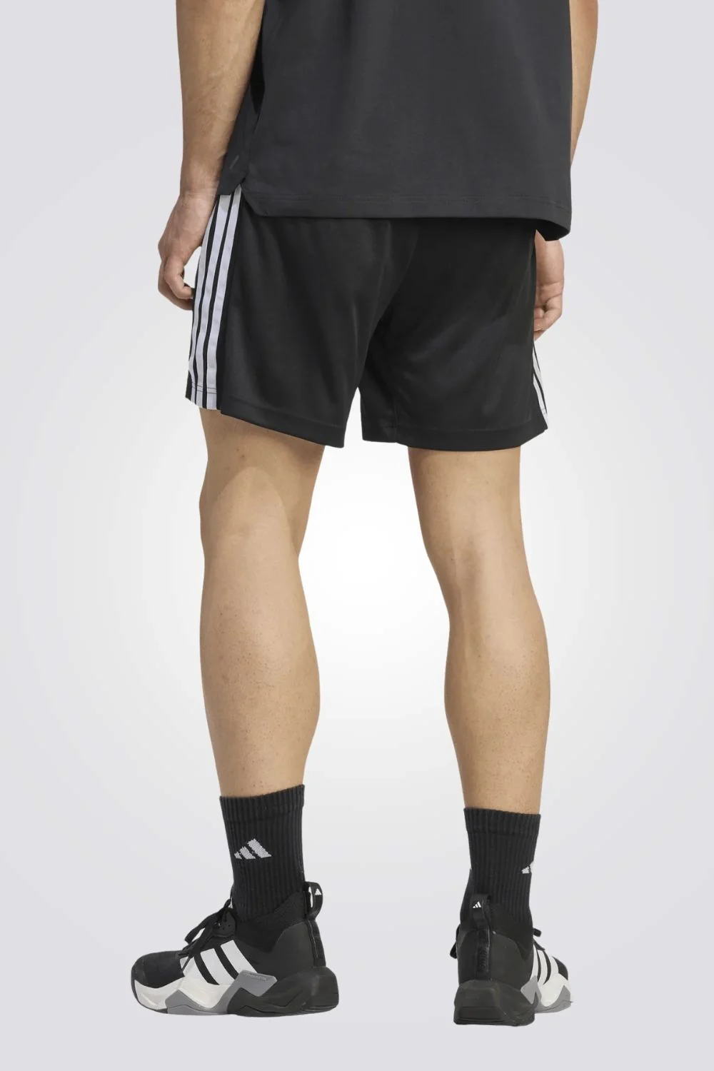 מכנסי ספורט  Workout Essentials Base 3-Stripes לגברים | אדידס - Image 3