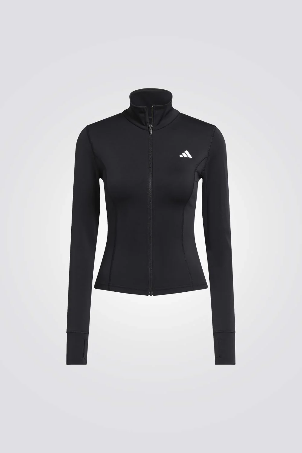 ג'קט ספורט צמוד  Essentials zip-through jacket לנשים - Image 6